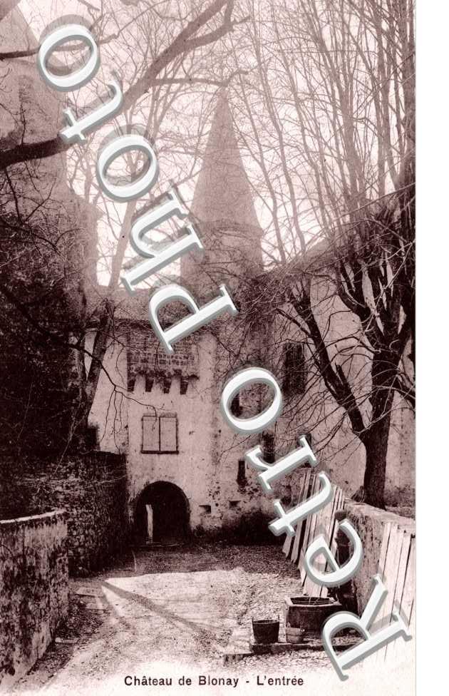 Chateau de Blonay - l'entree