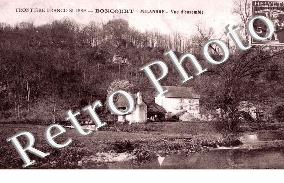 Milandre - vue d'ensemble
