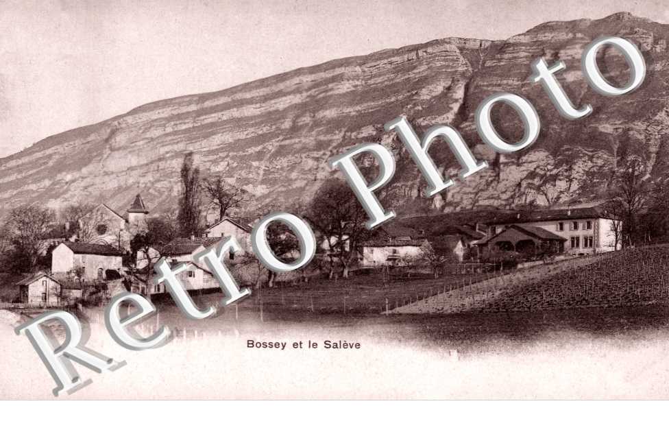 Bossey et le saleve