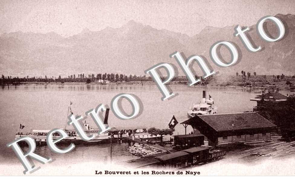 le Bouveret et les rochers de Naye