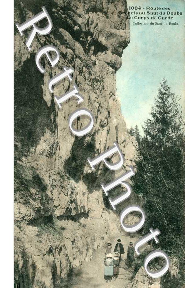 Route de Brenets au saut du Doubs - le corps de garde