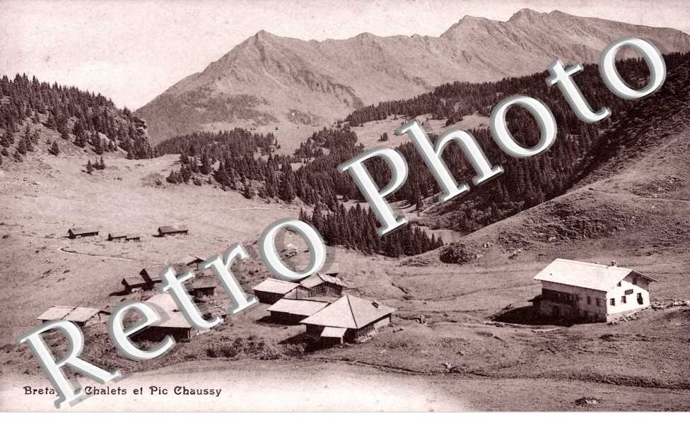 Chalets et Pic Chaussy