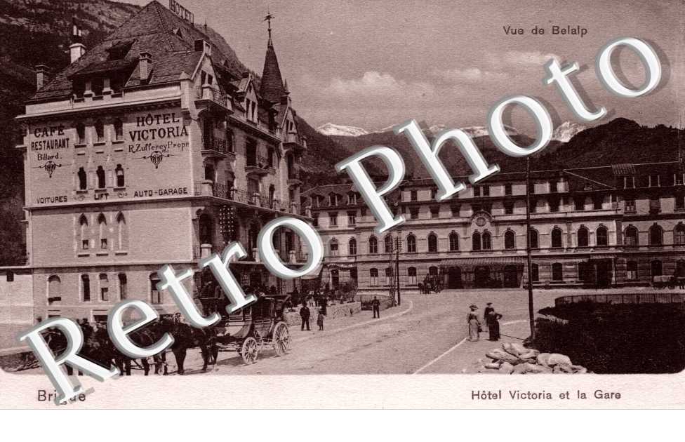 Hotel Victoria et la gare