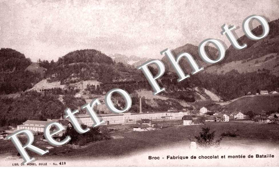 Fabrique de chocolat et montée de Bataille