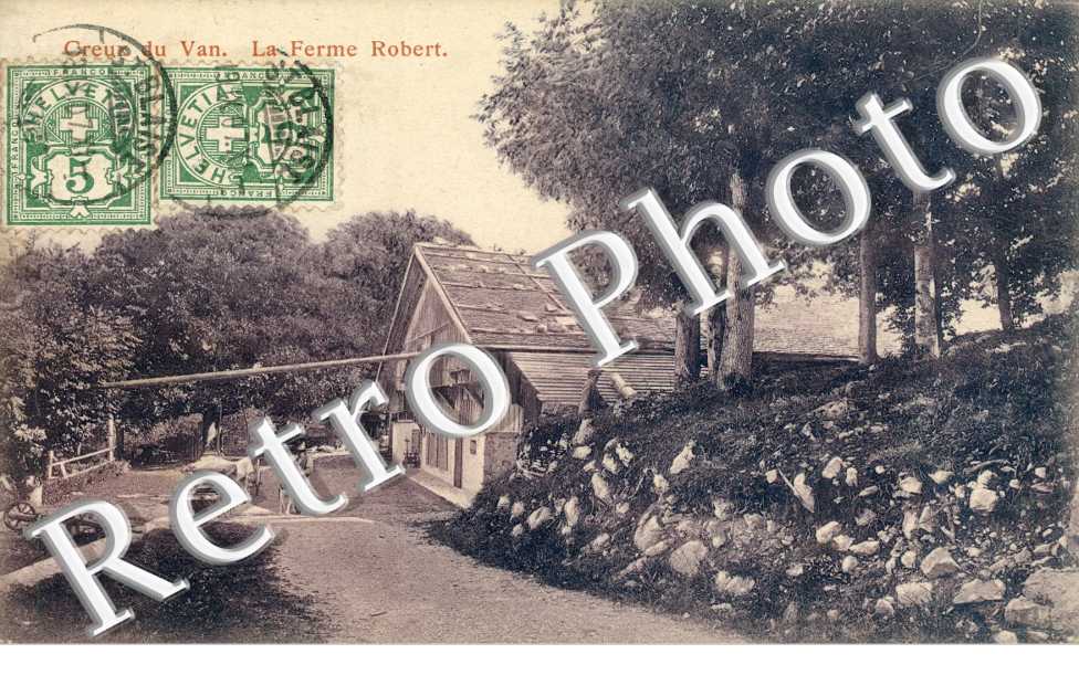 Creux du Van. la Ferme Robert