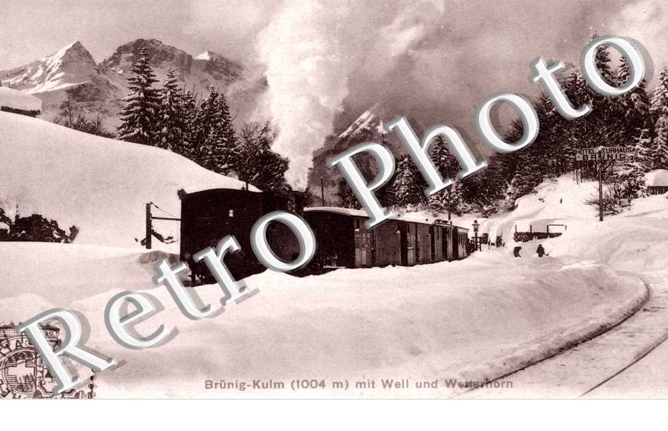 Brunig-Kulm mit Well und Wetterhorn