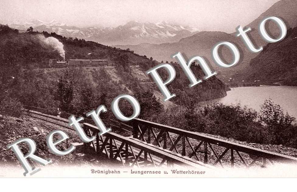 Lungernsee und Wetterhorner