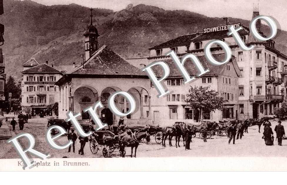 Kapellplatz in brunnen, place de la chapelle