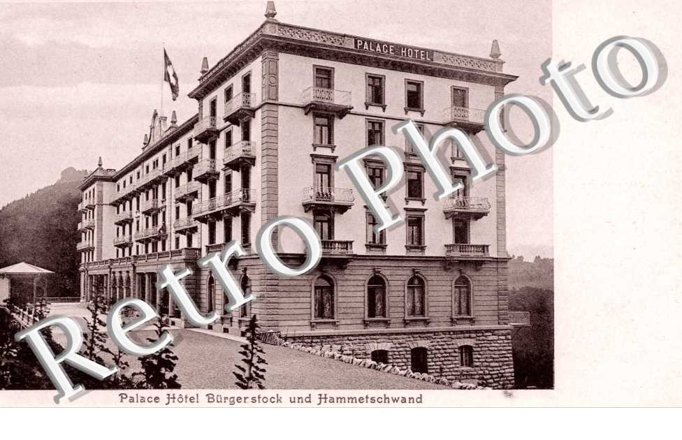 Palace hotel Burgenstock und hammetschwand