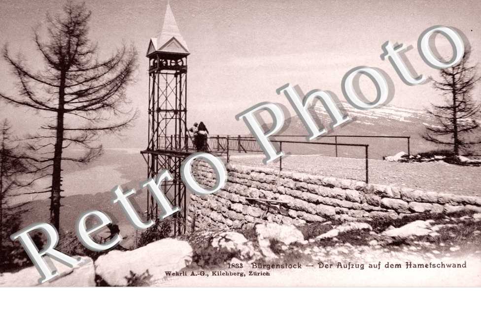 Der Aufzug auf dem Hametschwand