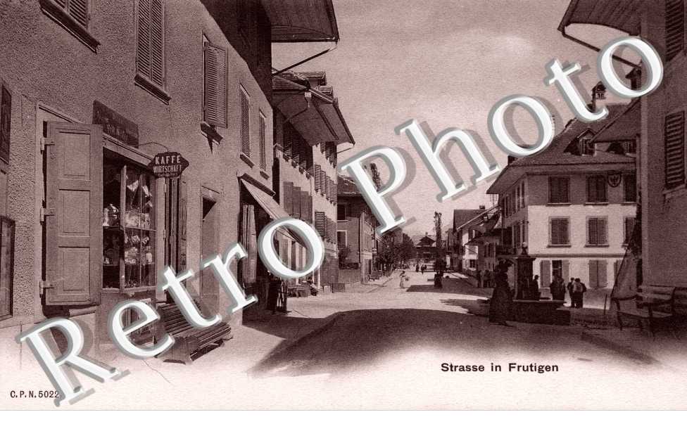 Strasse in Frutigen