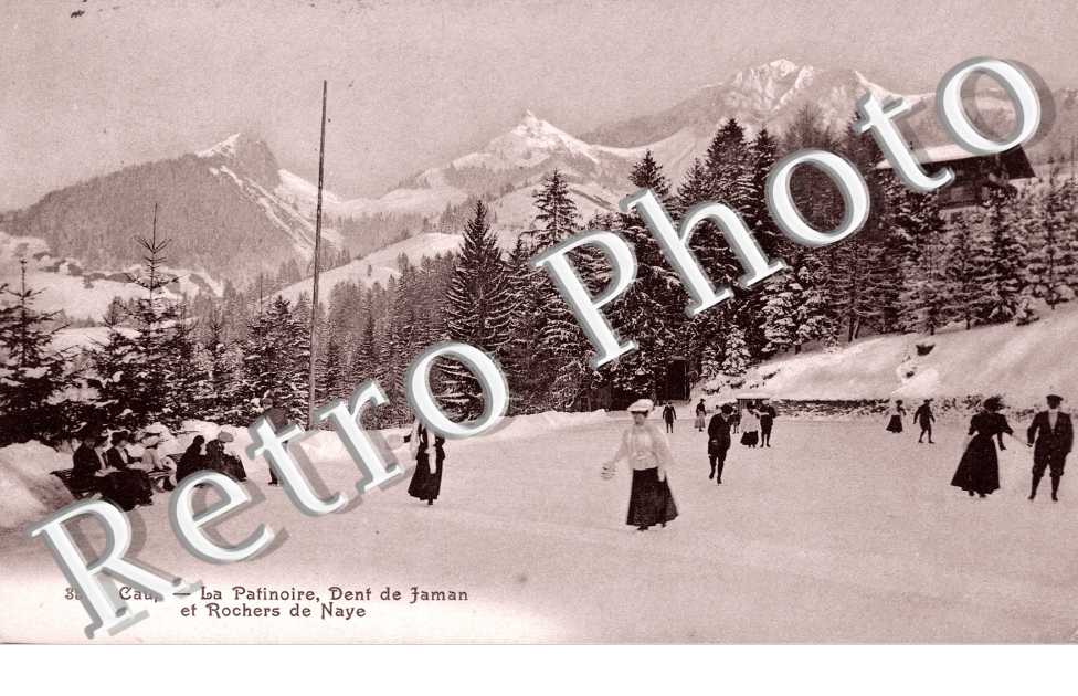 la Patinoire, Dent de Jaman et Rochers de Naye