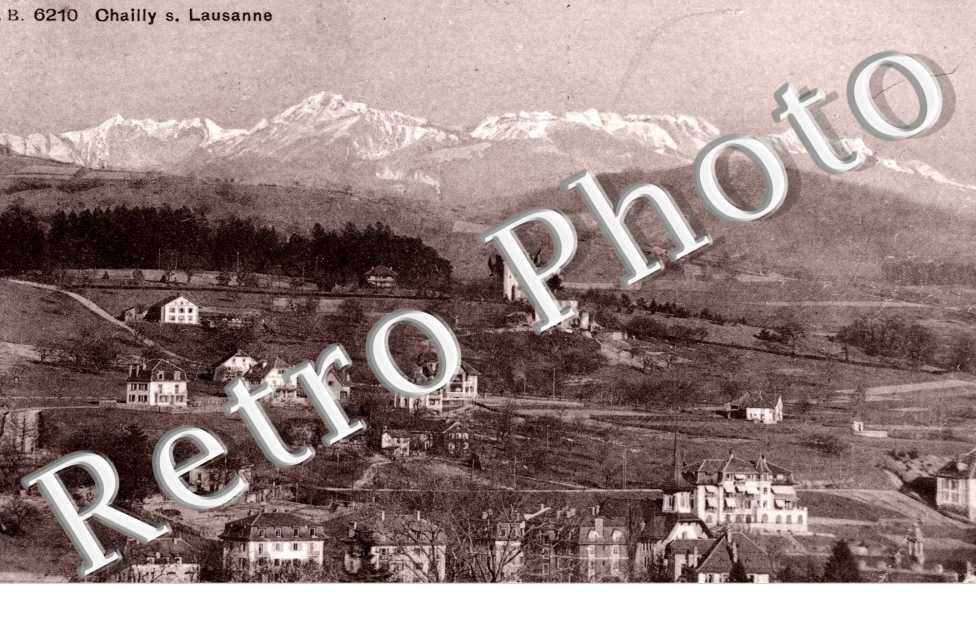 Chailly sur Lausanne, vue Panoramique