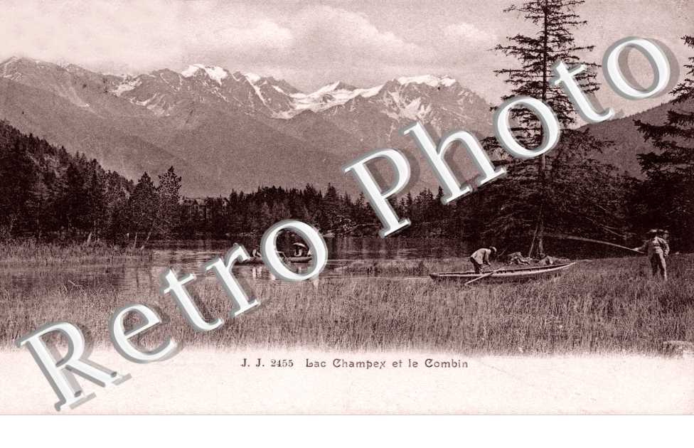 Lac Champex et le Combin