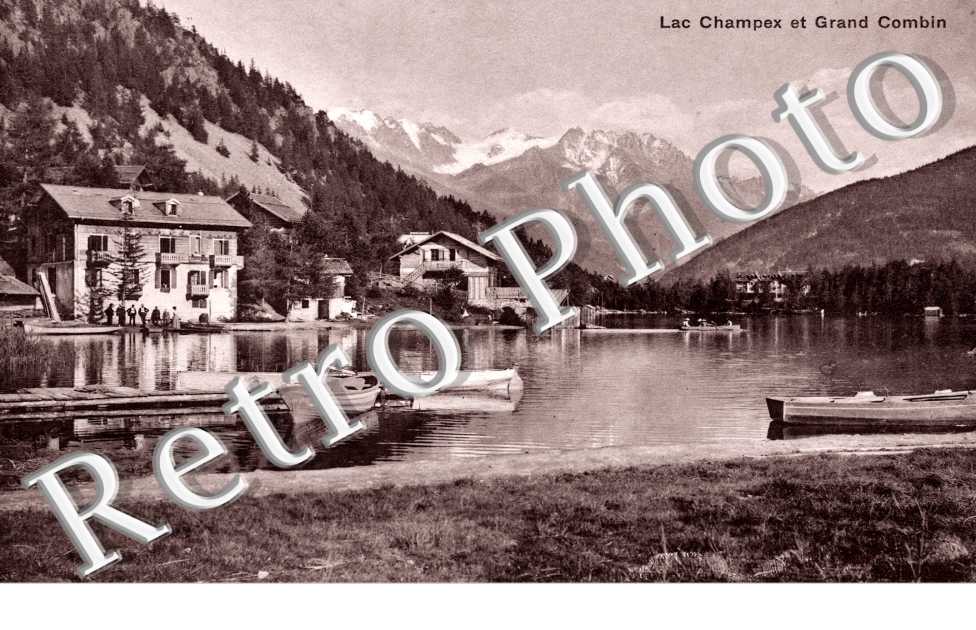 Lac Champex et Grand Combin