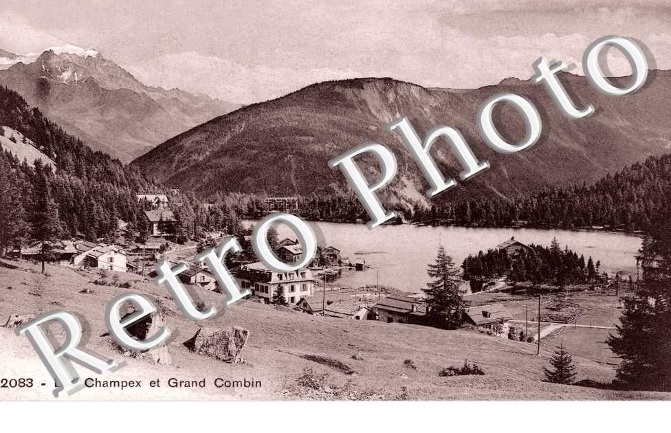 Lac Champex et Grand Combin