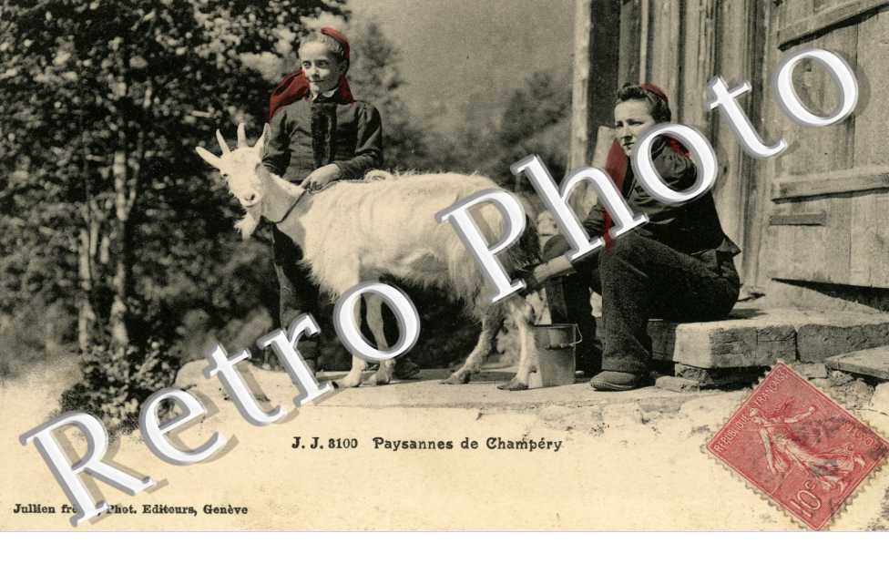 Paysannes de Champery