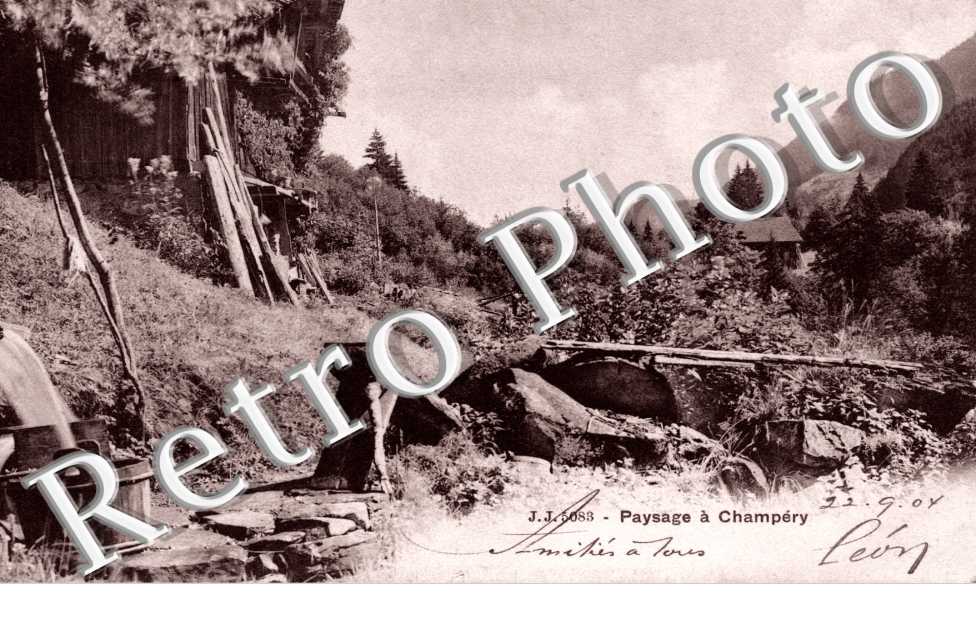 Paysage a Champery
