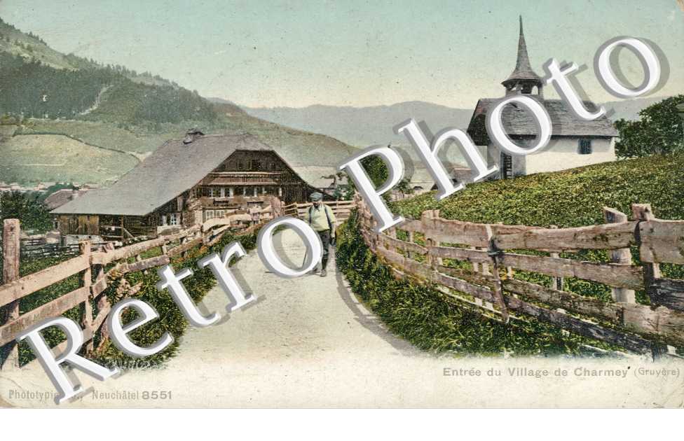Entree du village de Charmey