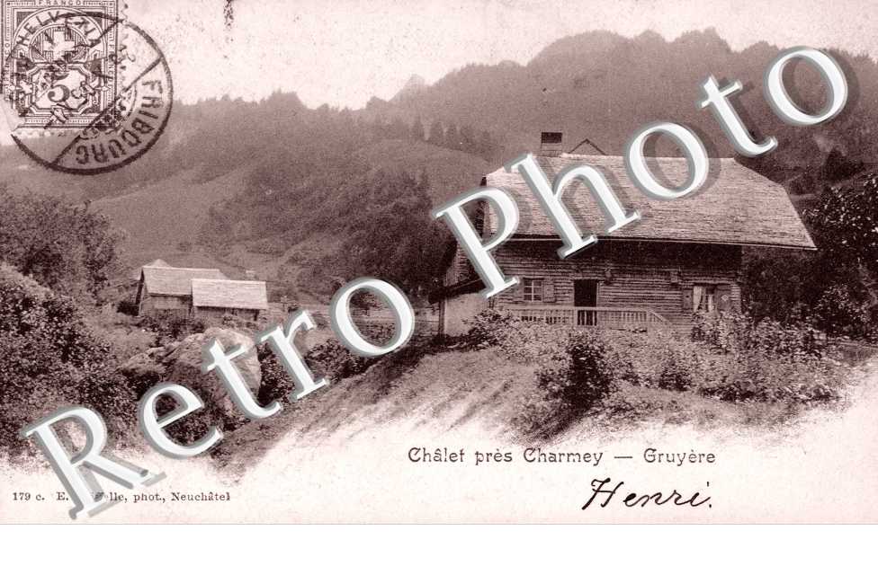 Chalet pres Charmey, gruyere