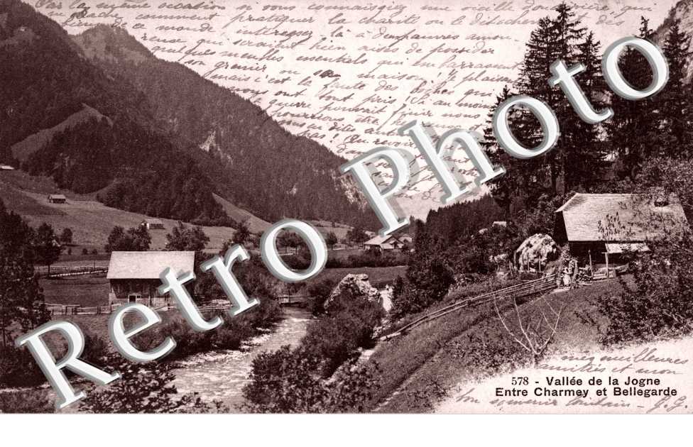 Vallee de la Jogne, Entre Charmey et bellegarde