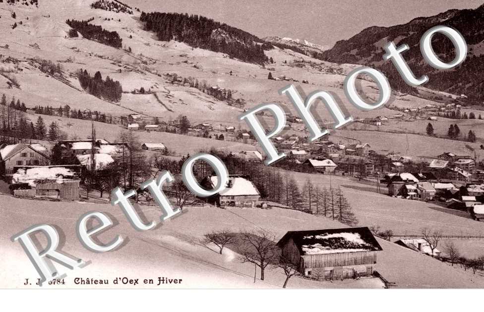 Chateau d'Oex en Hiver