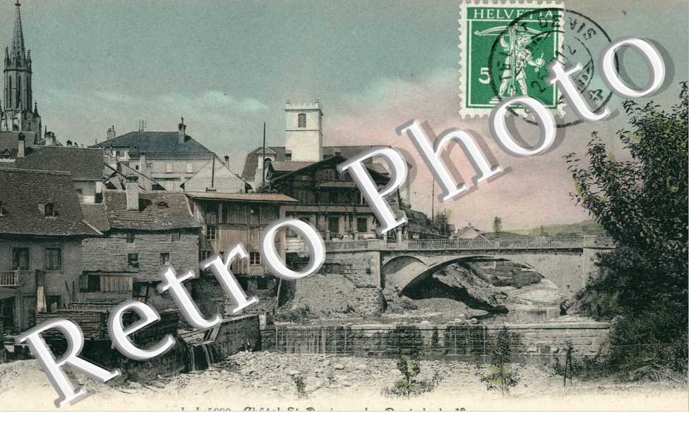 Le pont de la Veveyse