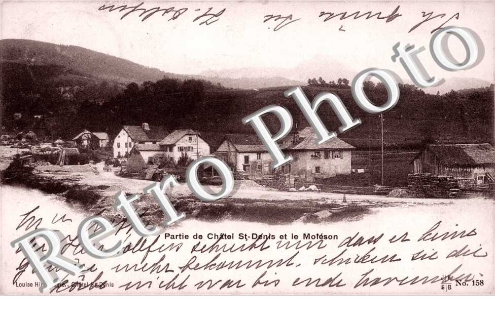 Partie de Chatel St Denis et le Moteson