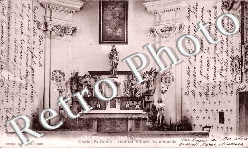 Institut Villard - Intérieur de la Chapelle