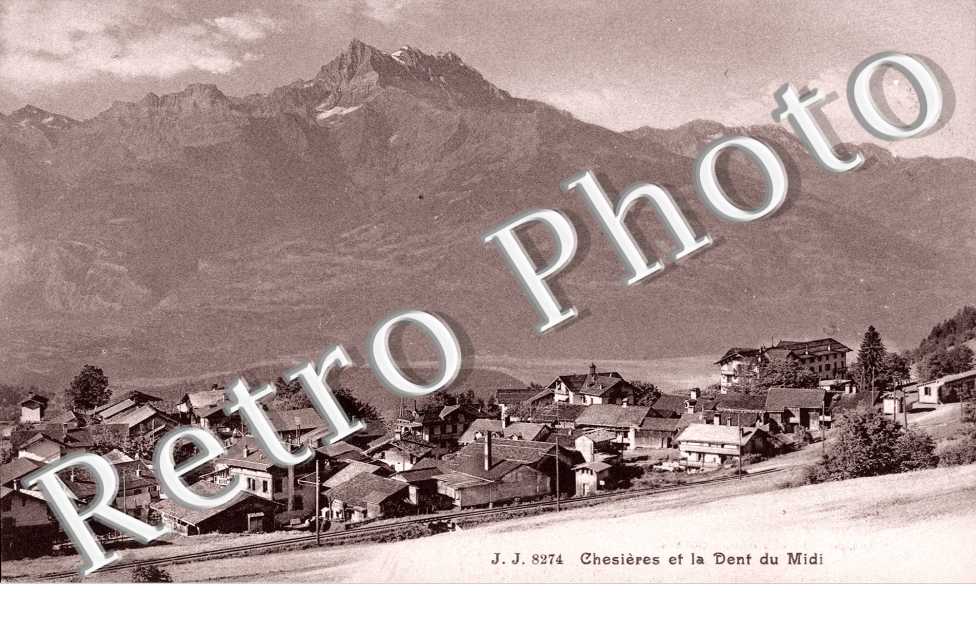 Chesieres et la Dent du Midi