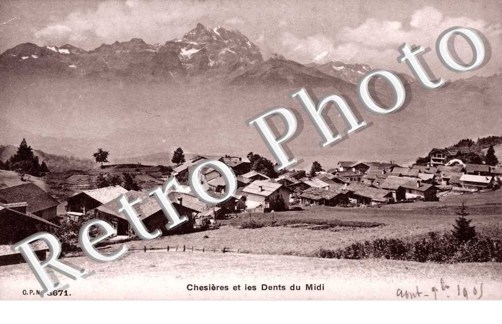 Chesieres et la Dent du Midi