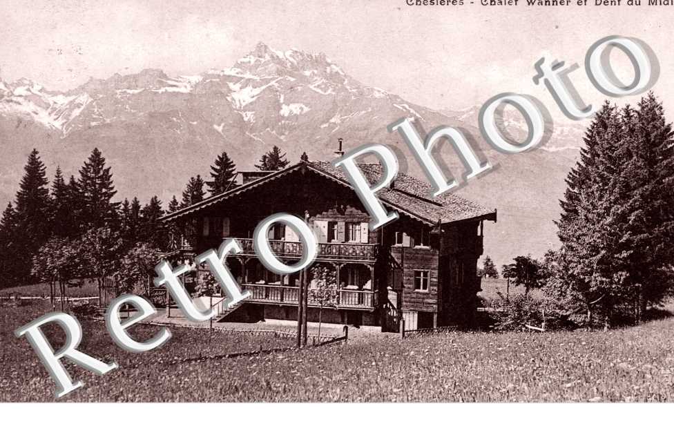 Chalet Wanner et Dent du Midi
