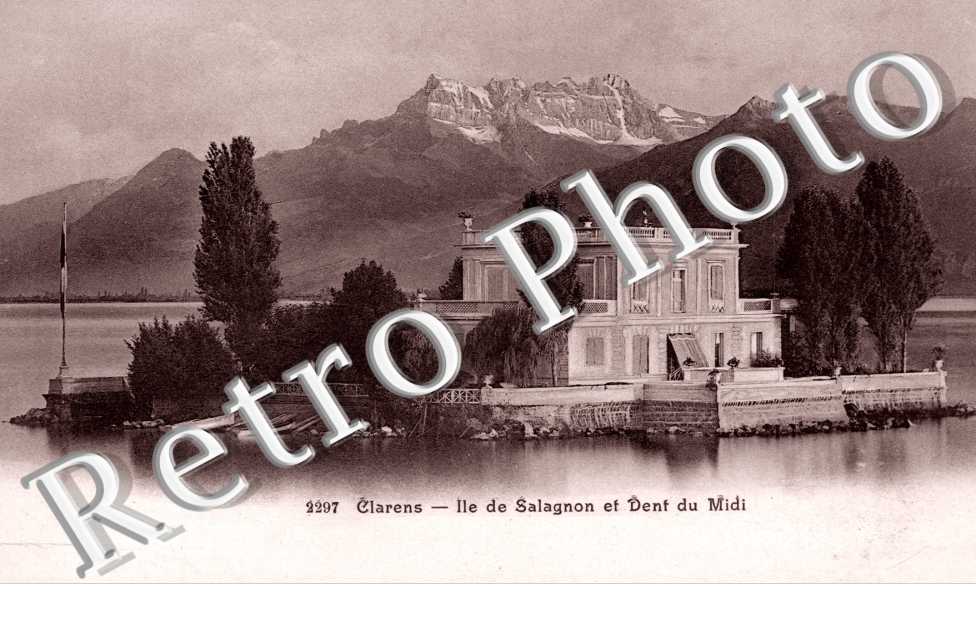 Ile de Salagnon et Dent du Midi
