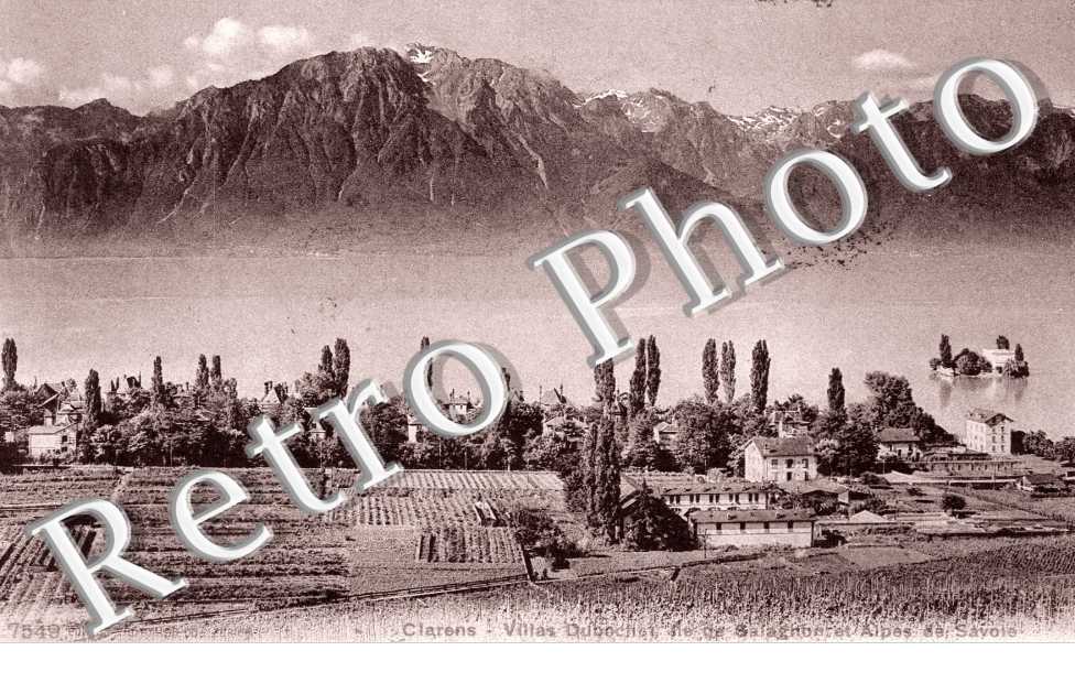 Villas Dubochet. Ile de Salagnon et Alpes de Savoie