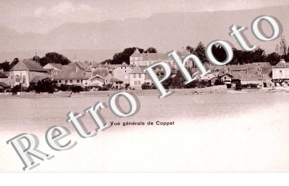 Vue generale de Coppet