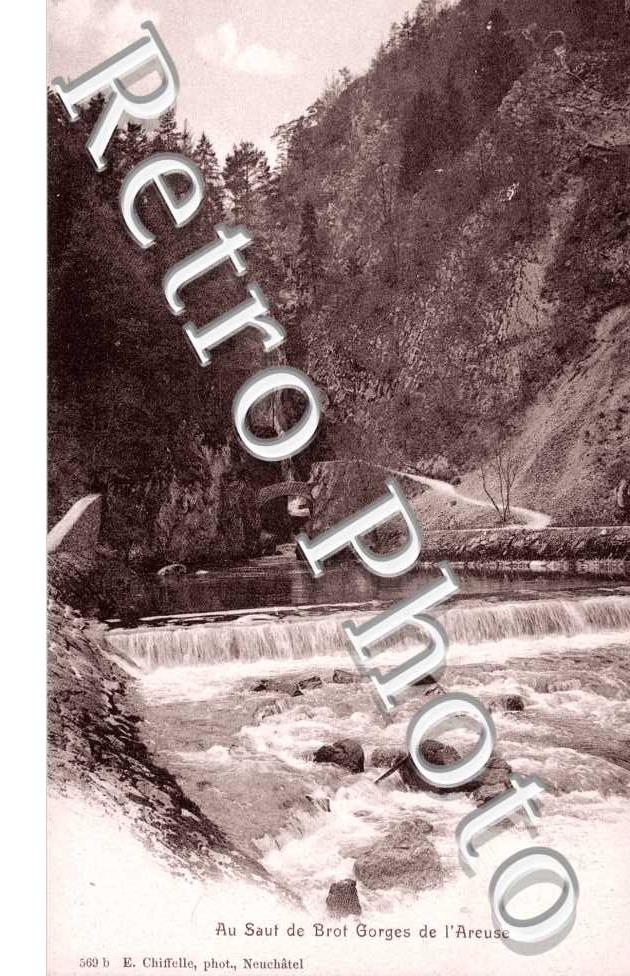 Au Saut de Brof - Gorges de l'Areuse