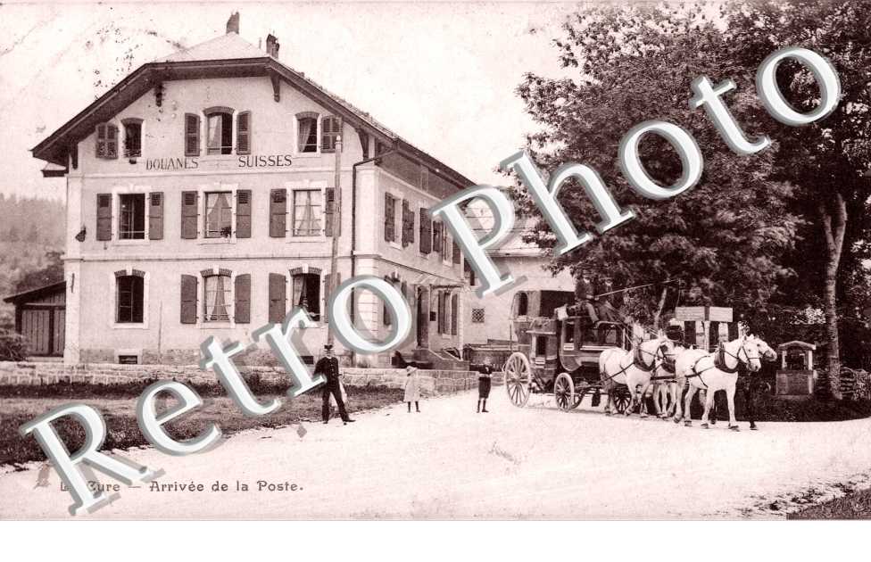 Arrivee de la poste