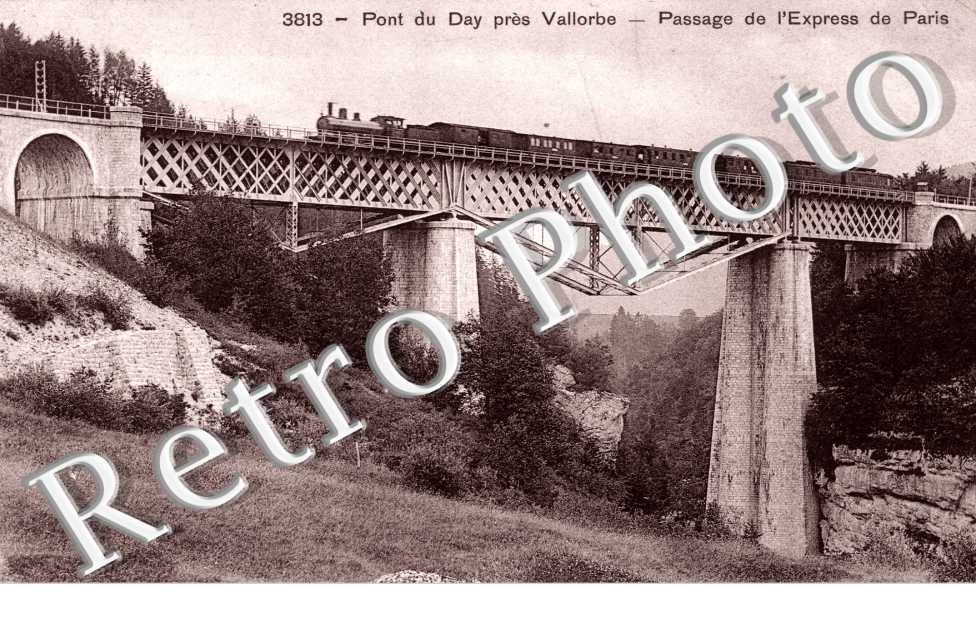 Pont du day, Passage de l'Express de Paris