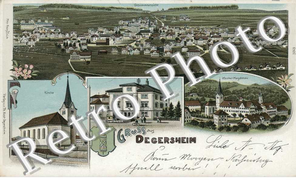 Vue générale - Eglise - Post - Kloster