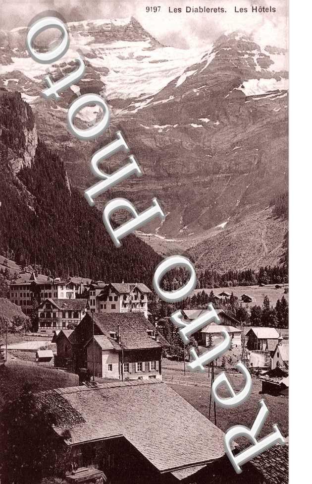 Les diablerets - les hotels