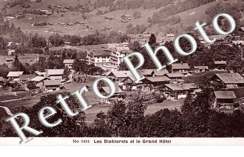 les Diablerets et le Grand Hotel