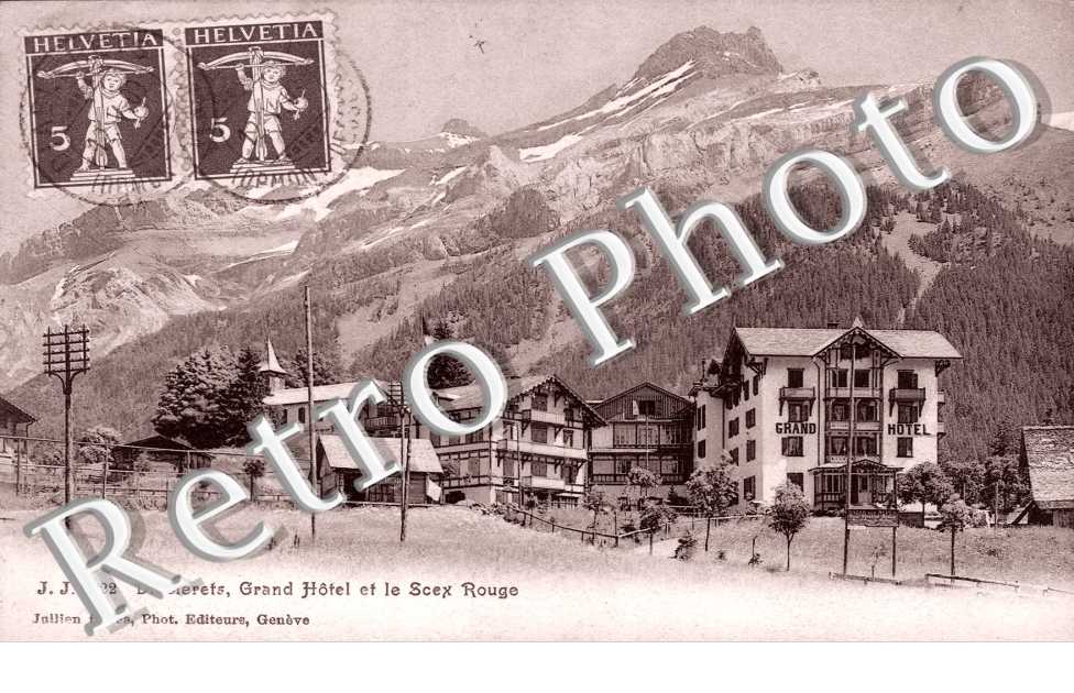 Grand Hotel et le Scex Rouge