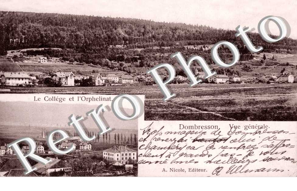 le College et l'orphelinat vue generale