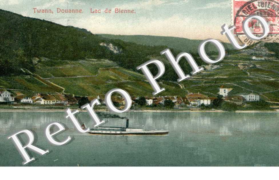 Twann, Douanne, lac de Bienne
