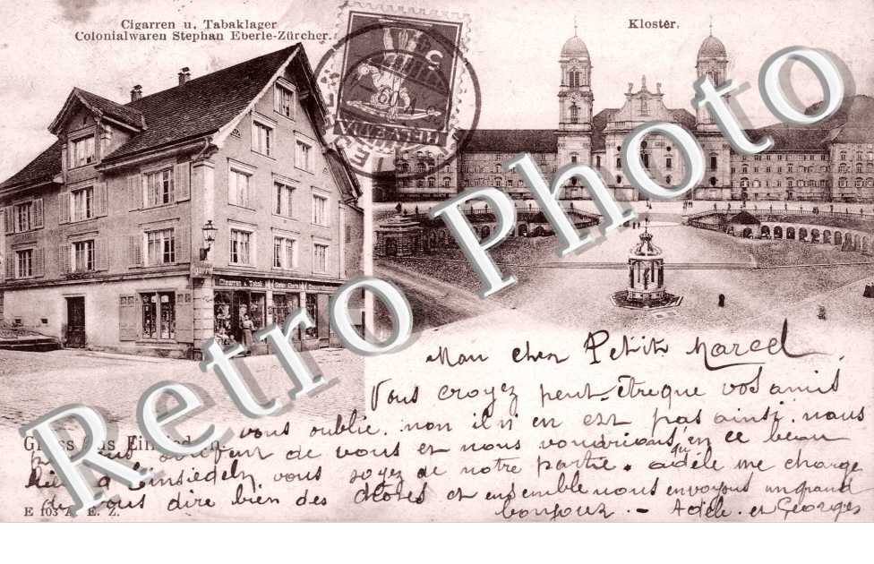 Cigarren u. Tabaklager Colonialwaren Stephan Eberle-Zurcher  -  Kloster