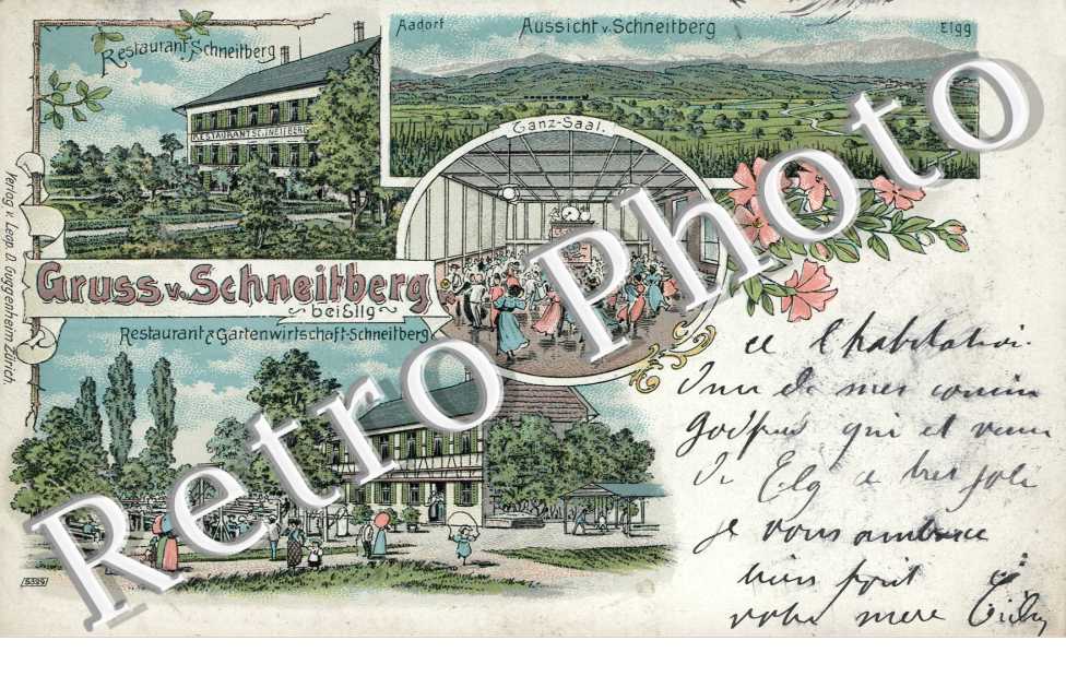 Restaurant Schneitberg. Gartenwitschaft