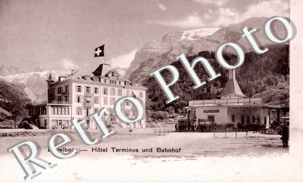 Hôtel Terminus und Bahnhof