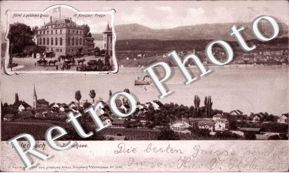 Hotel z. goldenen Kreuz  N Amsler Propr.