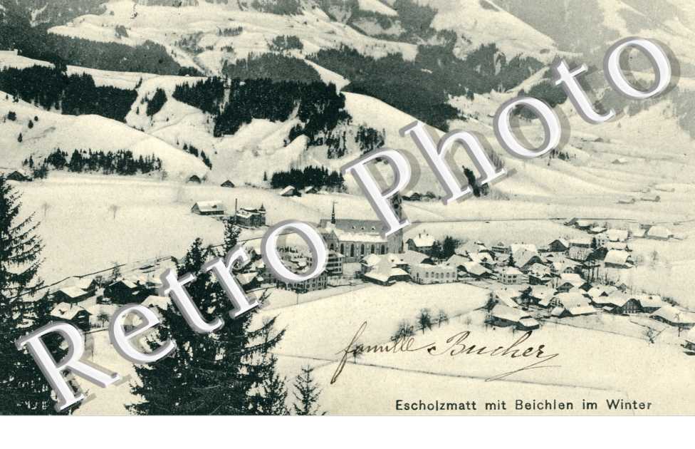 Escholzmatt mit Beichlen im Winter
