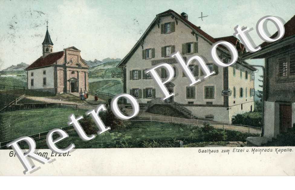 Gasthaus zum Etzel und Meinrads Kapelle